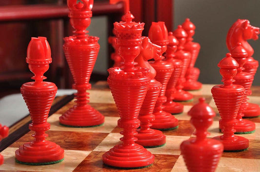 The Calvert Bone Luxury Chess Pieces - 3.25 King