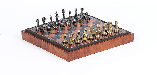 15 Luxury Solid Steel Staunton Chess Set