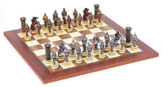 Animal Kingdom Themed Chessmen & Exotic Board Chess Set – Fancy Chess