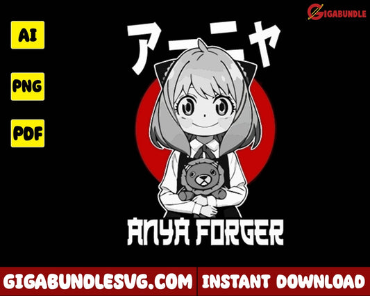 Anya Forger Disgusted Face PNG - PNGAnime