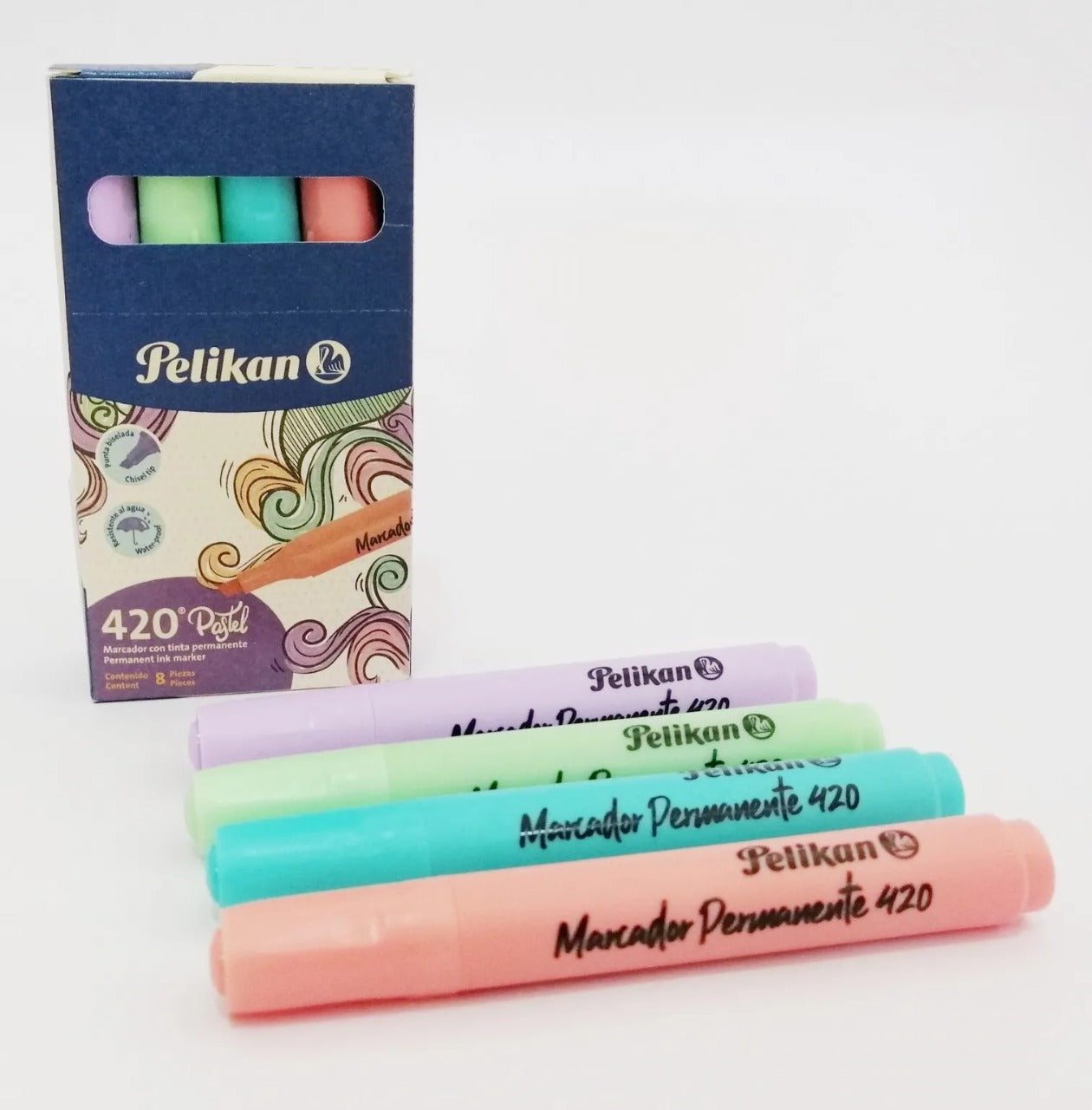 Pelikan Marcador Pastel 420 X8 Unidades – Tiendas El Tio