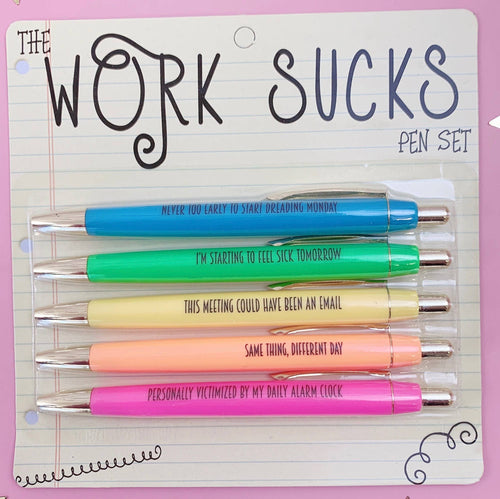 Inappropriate Pens - The Fuck It All Collection - The