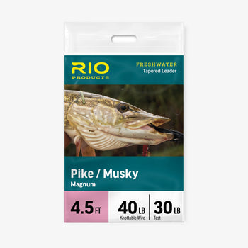 RIO 9' Bass Leader  Buy Tapered Bass Fly Fishing Leaders At