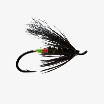 FLY FISHING FLIES - Classic SKUNK Salmon/Steelhead Fly size #2 (6 pcs)