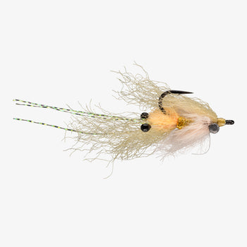 4pcs pack fly fishing crazy charlie saltwater flies 2#4#shrimp crayfish  pattern Fast Sink Bonefish