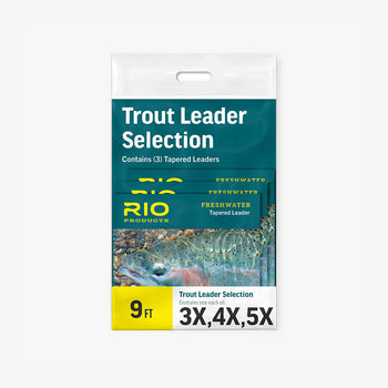 RIO 9' Fluoroflex Trout Leader