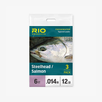 Rio 9 ft Powerflex Knotless Tapered Trout Fly Fishing Leader Cast - Bagnall  and Kirkwood