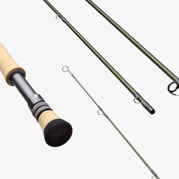 Sage  SONIC 697-4 Fly Fishing Rod 6 Weight, 9ft 6in Fighting Butt