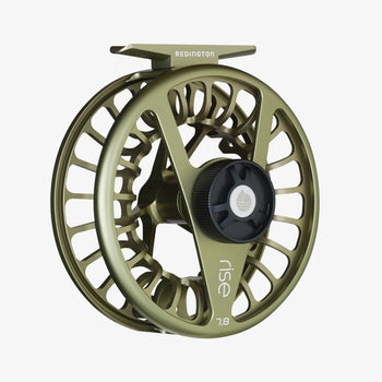 Redington Rise Fly Fishing Reel, Lightweight Design, Large Arbor and  Oversized Drag Knob, Freshwater and Saltwater, Olive, 3/4, Reels -   Canada