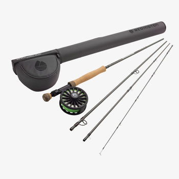 Salmon Spinning Rod Set Up. 