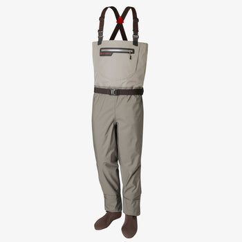 Fly Fishing Waders 4-layer Stocking Foot Chest Pants Waterproof