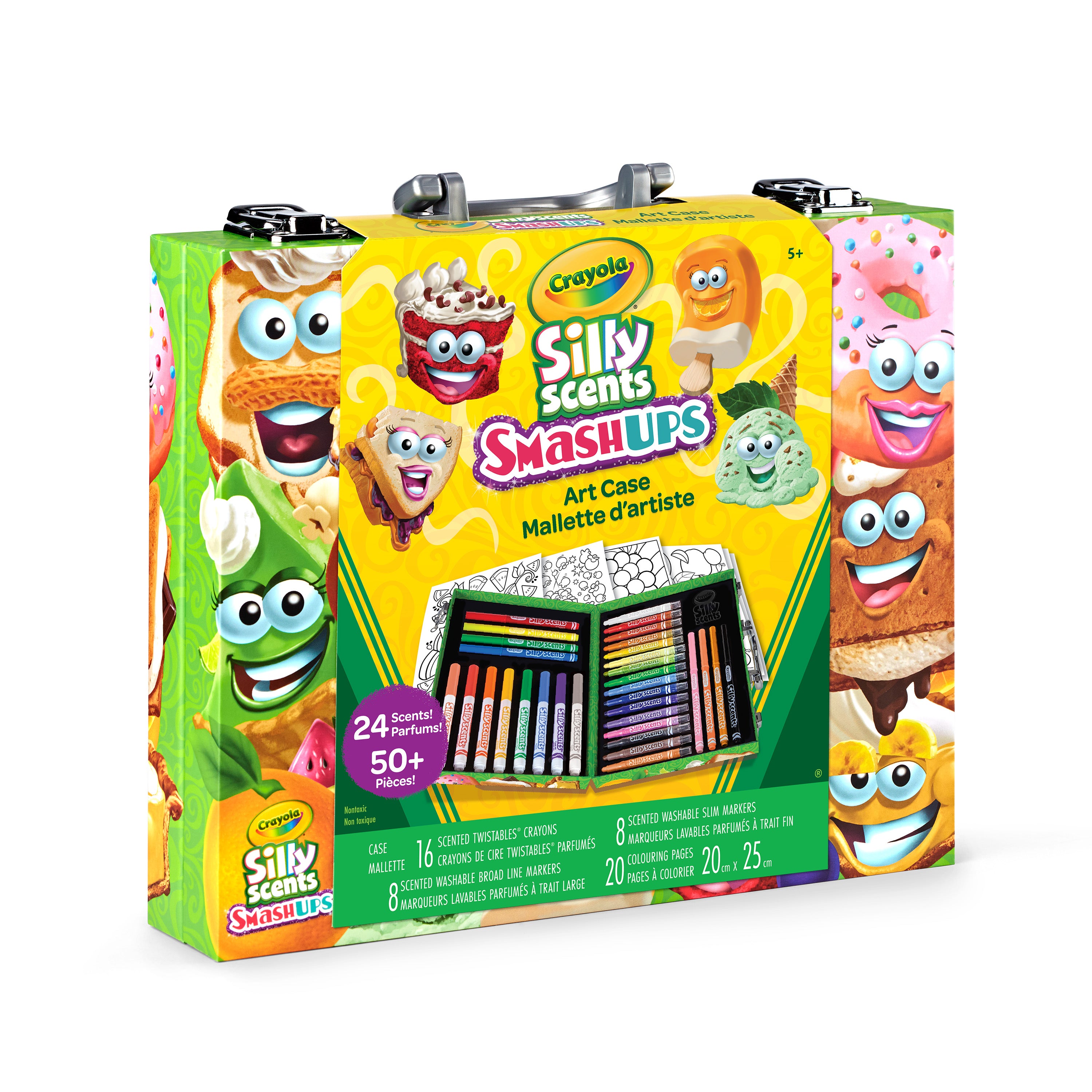 Crayola Silly Scents Mini Art Case - Inspiring Young Minds to Learn