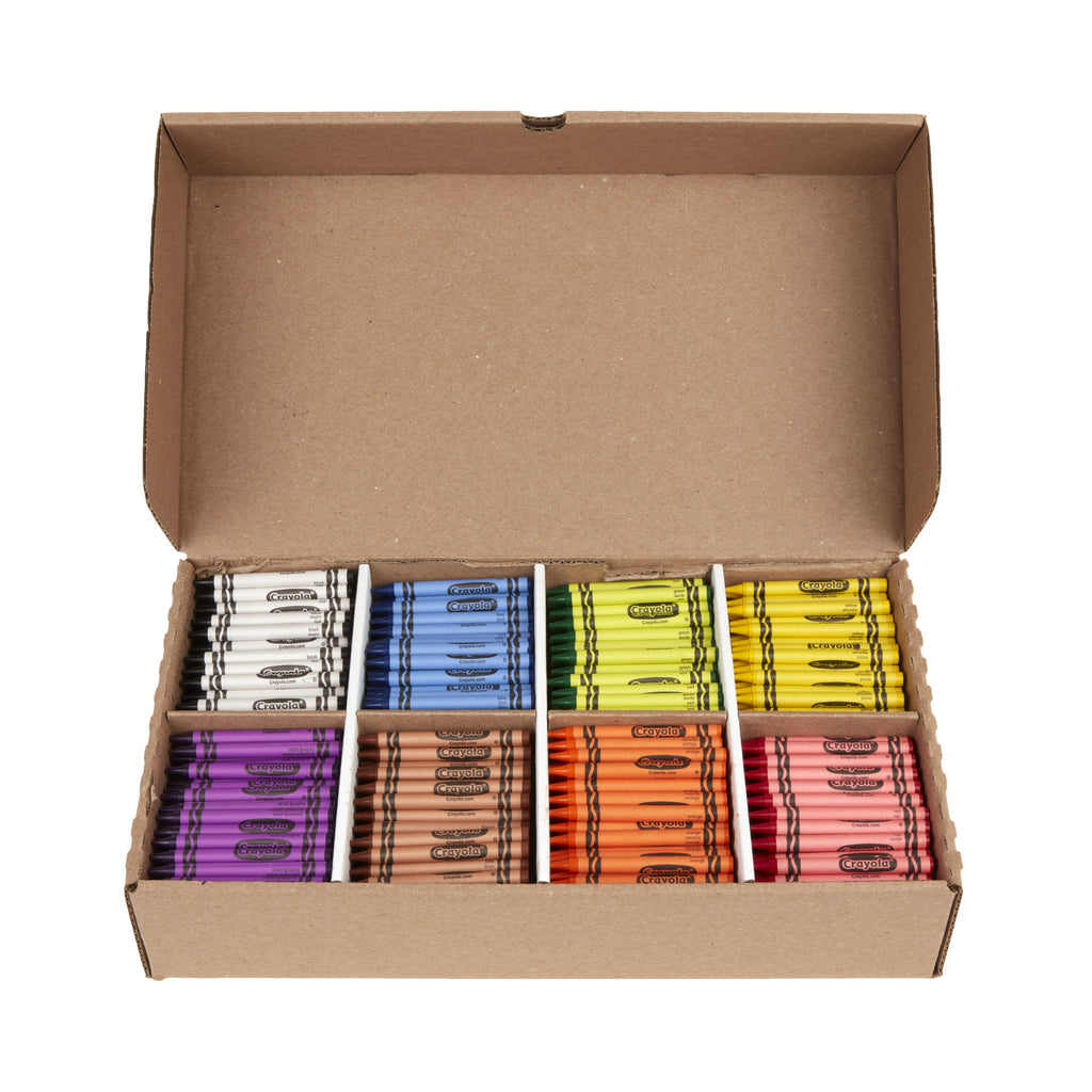 Crayola Construction Paper Crayons Classpack, 400 Count – Crayola