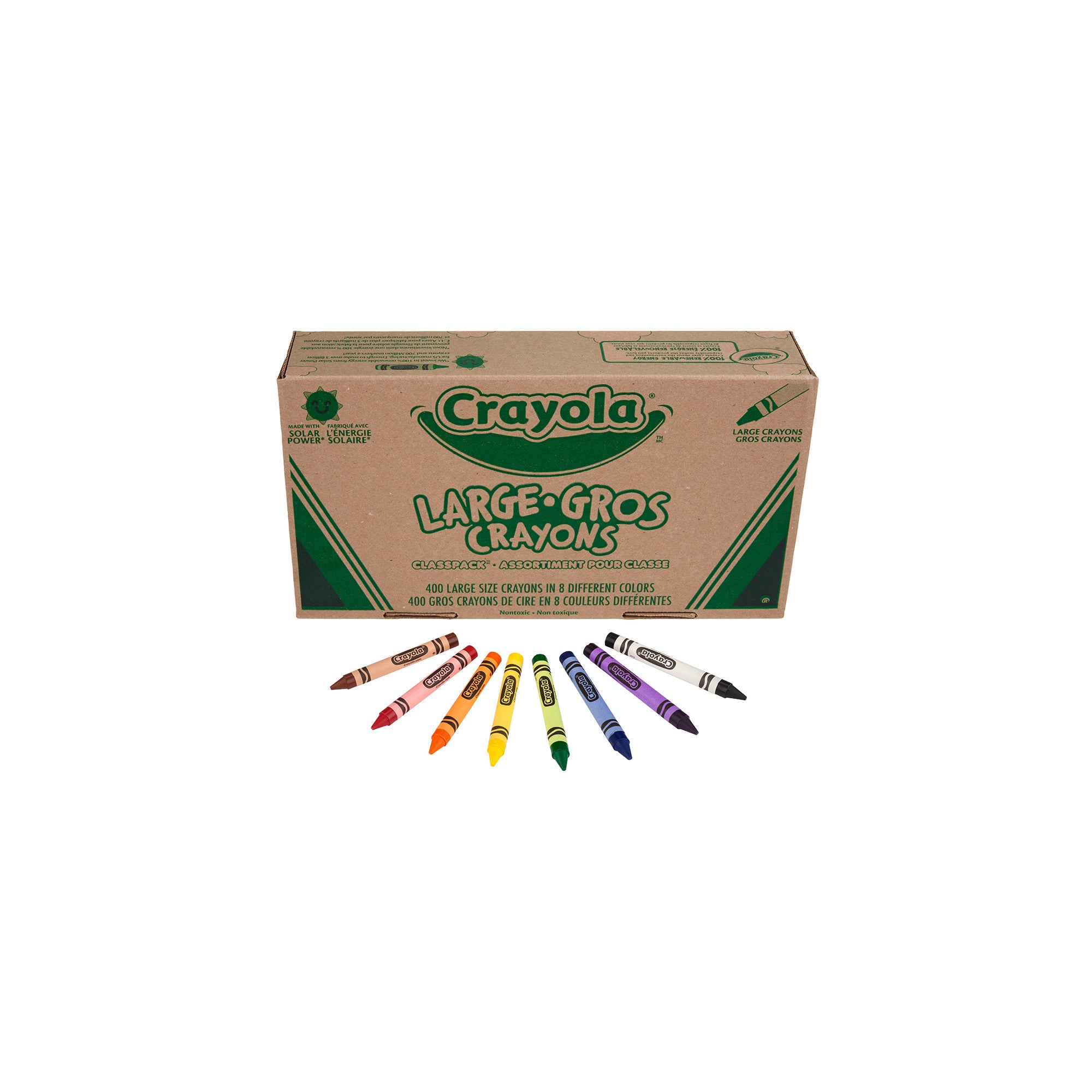 Crayola Large Crayons Classpack, 400 Count