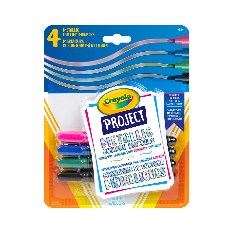 Crayola Metallic Markers – Crayola Canada