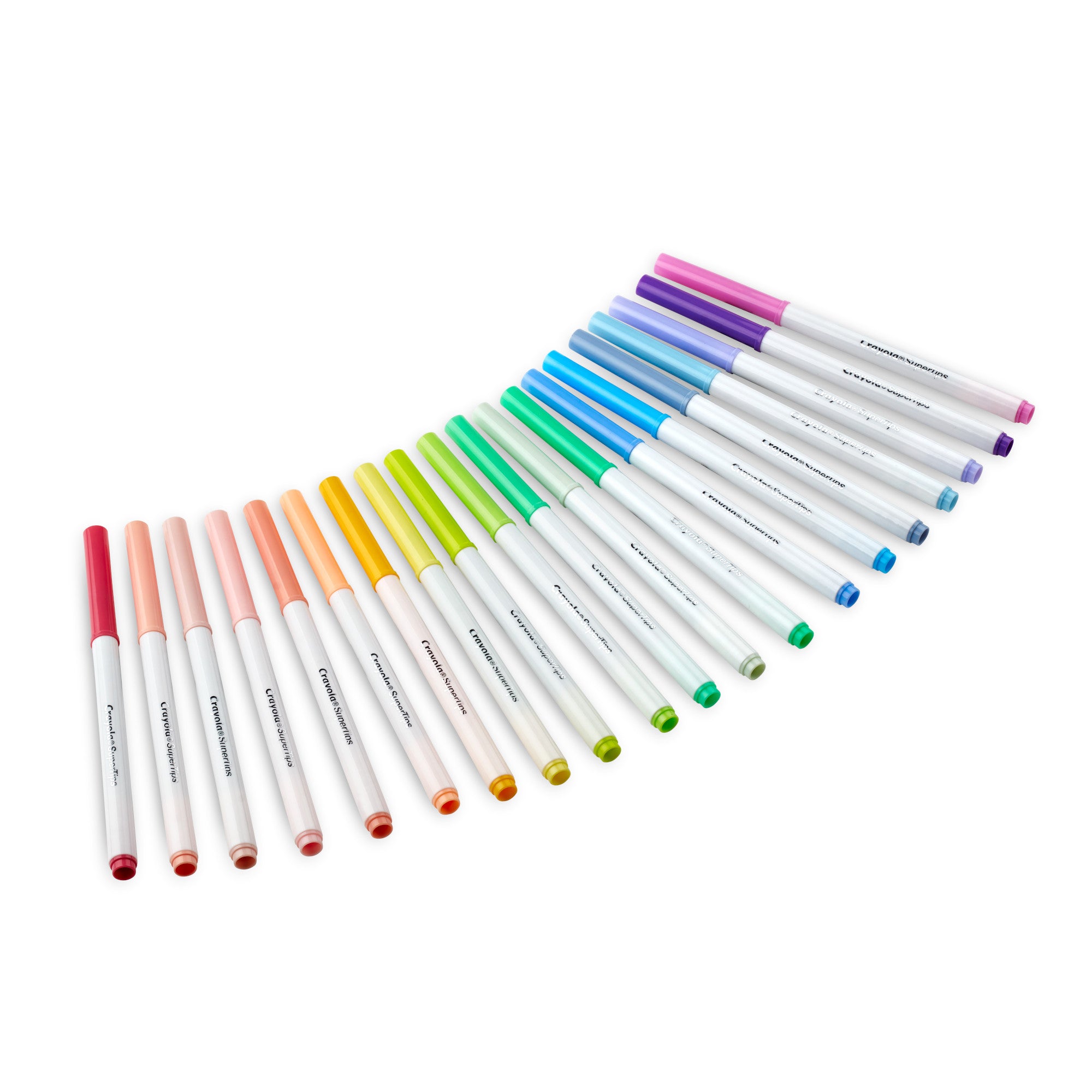 Crayola Super Tips Pastel Washable Markers, 20 Count