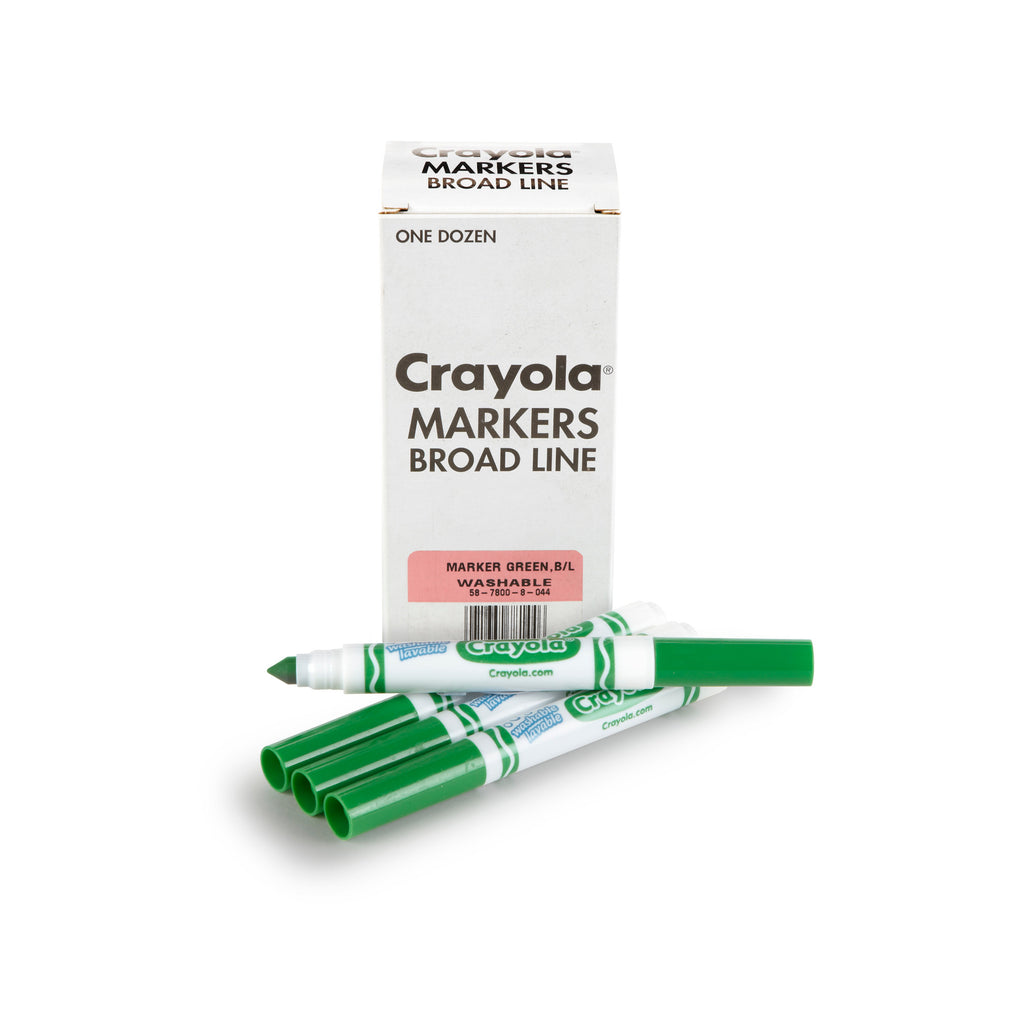 Crayola 12 Count Bulk Broad Line Markers, Brown – Crayola Canada