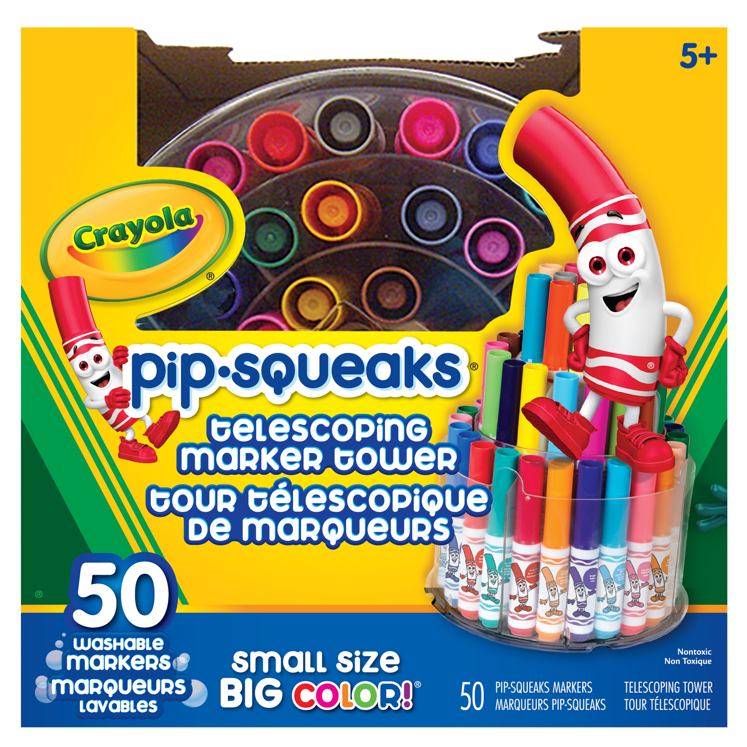 Crayola Pip-Squeaks Telescoping Marker Tower