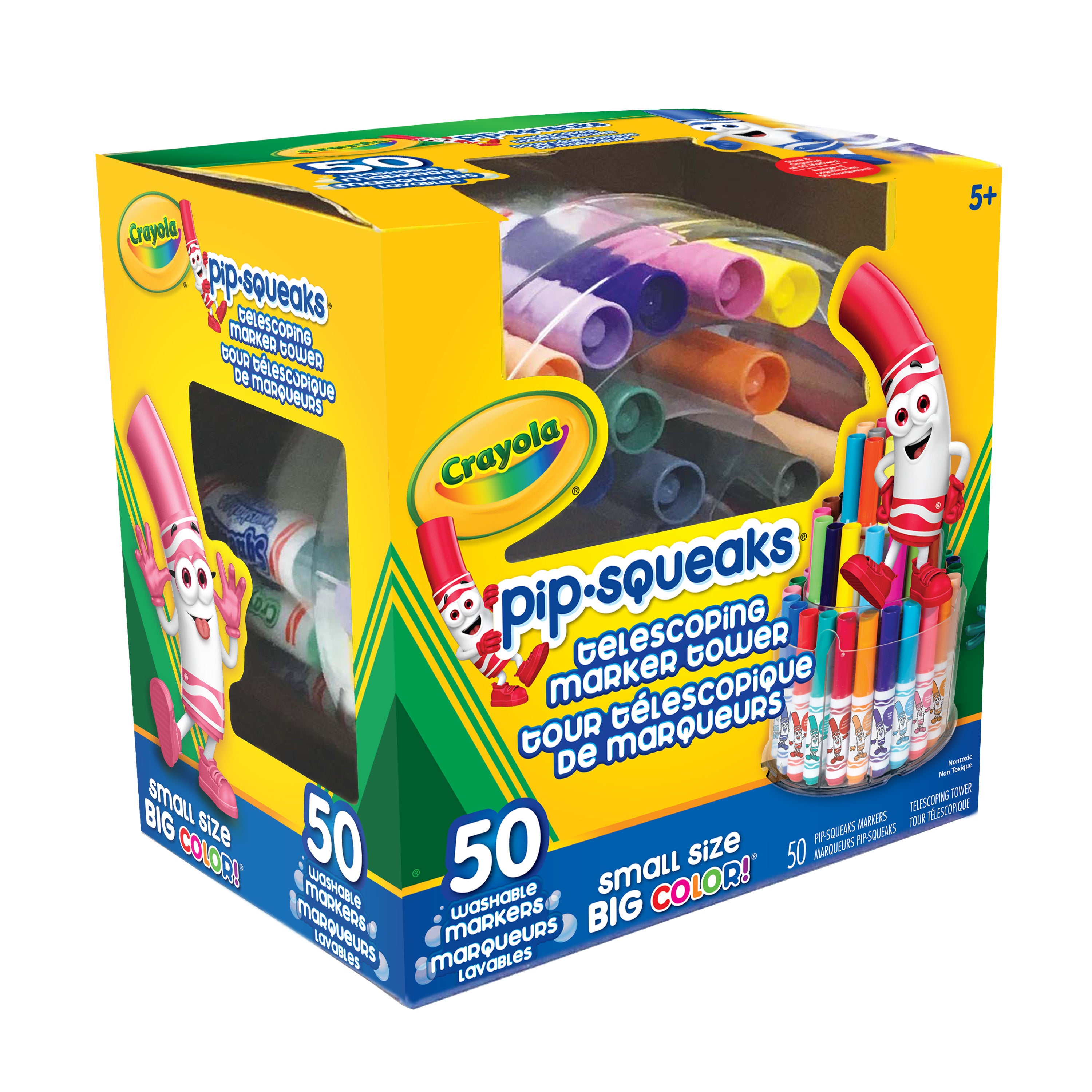 Crayola Pip-Squeaks Telescoping Marker Tower