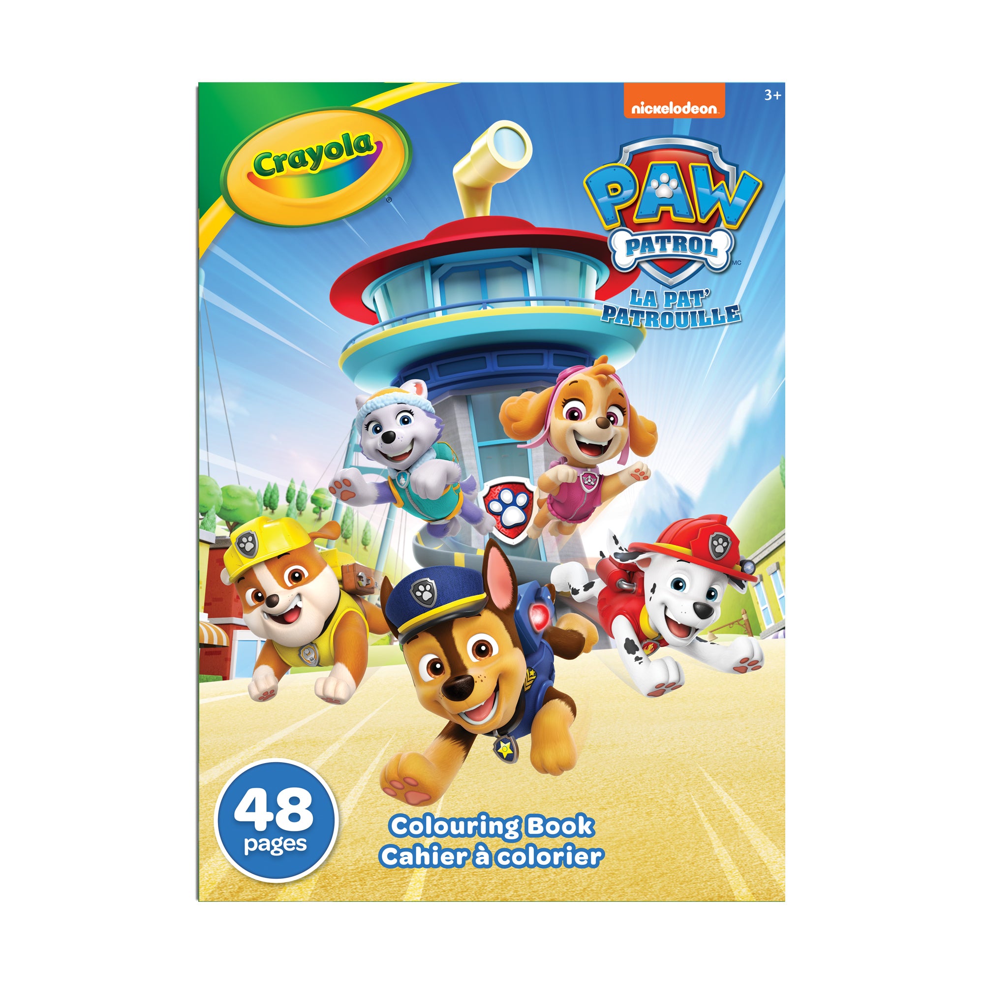 Crayola Paw Patrol Colouring Book, 48 Pages