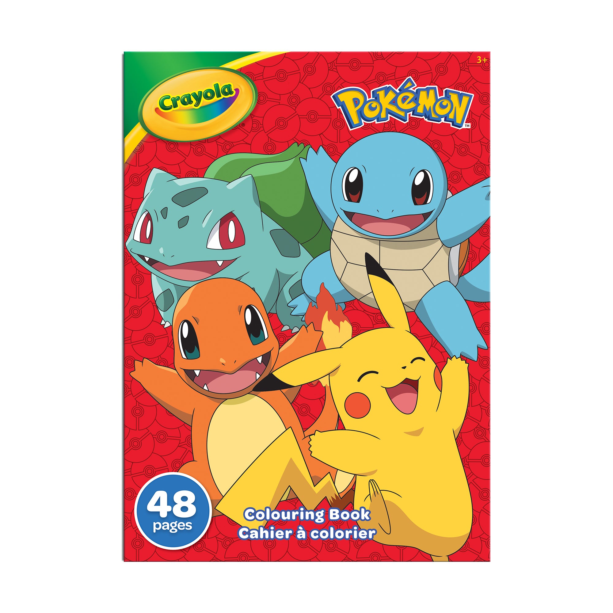 Crayola Pokémon Colouring Book, 48 Pages