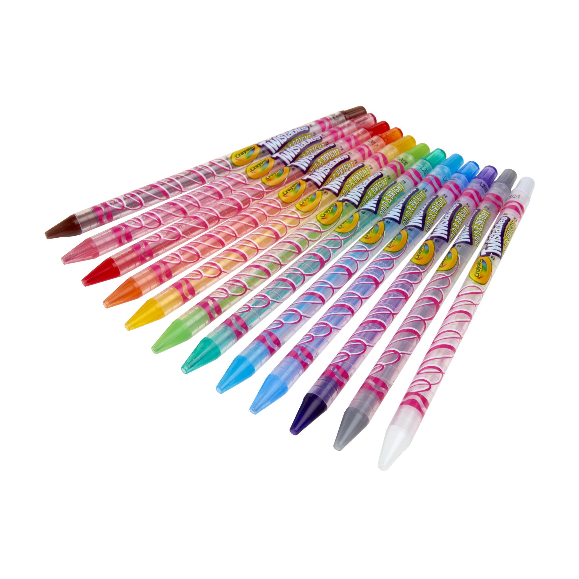 Crayola Bold & Bright Twistables Coloured Pencils, 12 Count