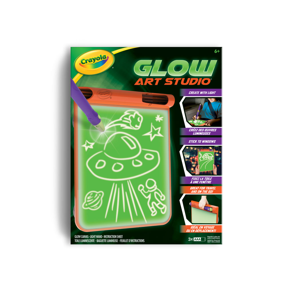 Crayola Glow Fusion Deep Sea Creatures Glow in The Dark Coloring Set Each