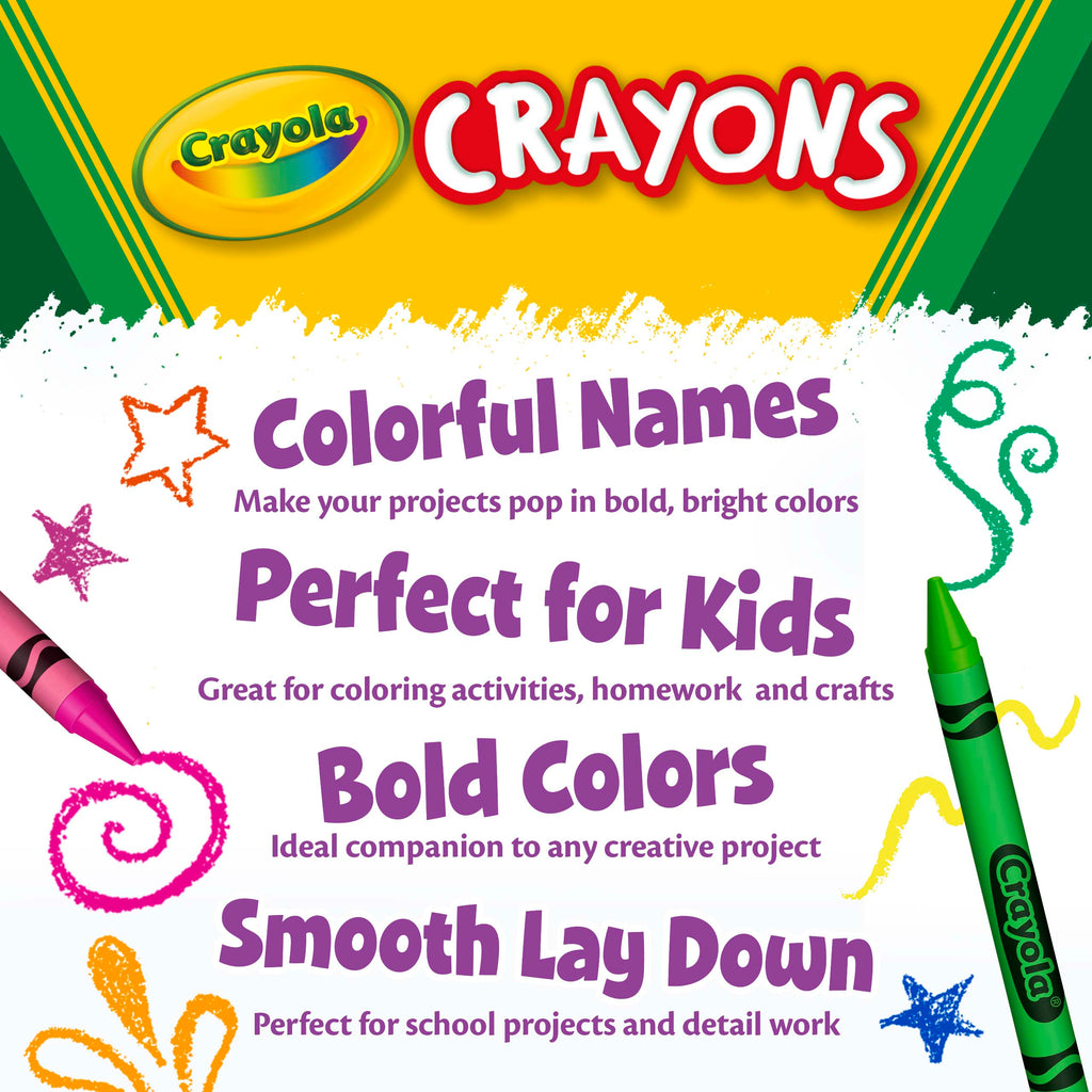 Crayola 4 Count Crayons Bulk Case - 360 Packs