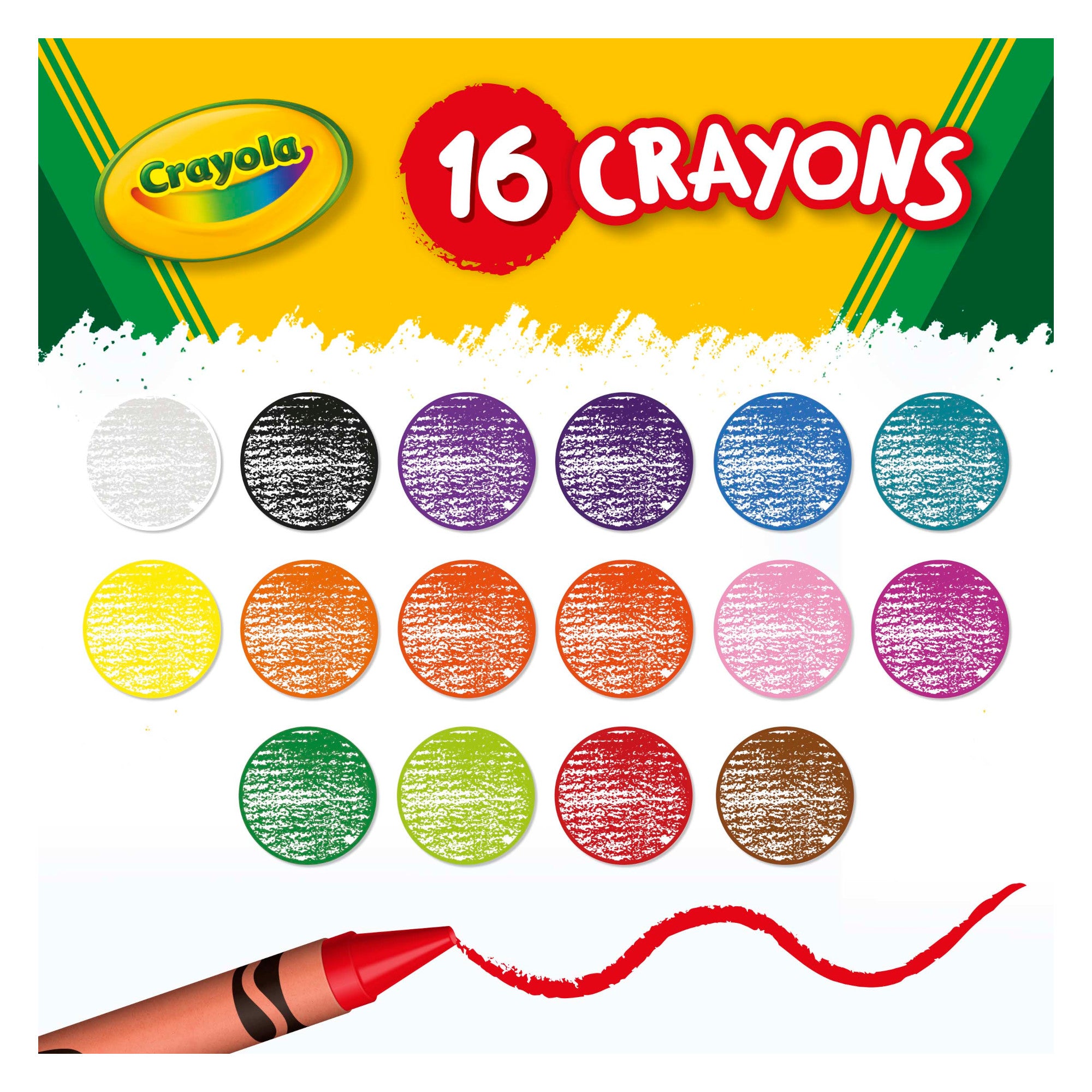 Crayola Crayons, 16 Count