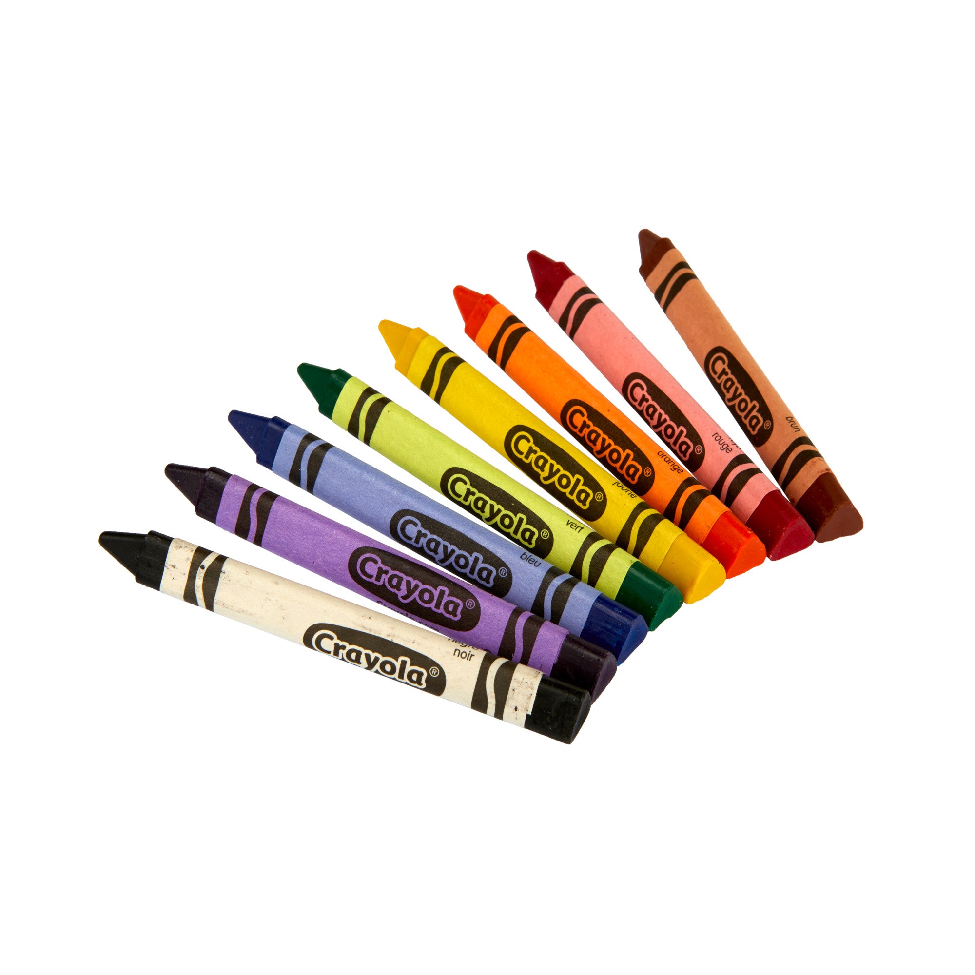 Crayola Anti-Roll Triangular Crayons