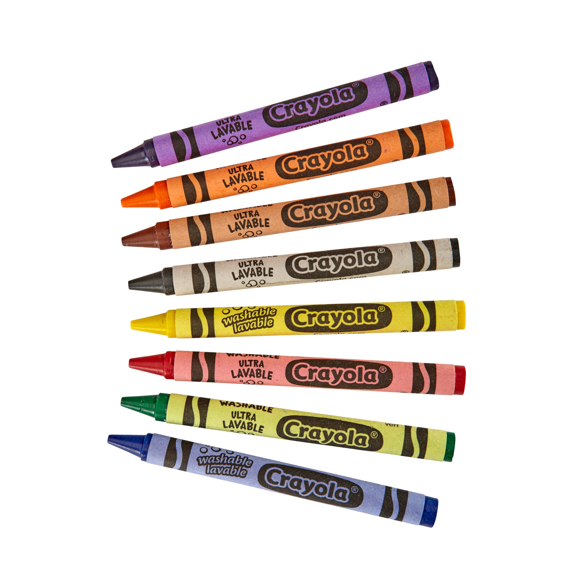 Crayola Ultra-Clean Washable Crayons, 24 Count