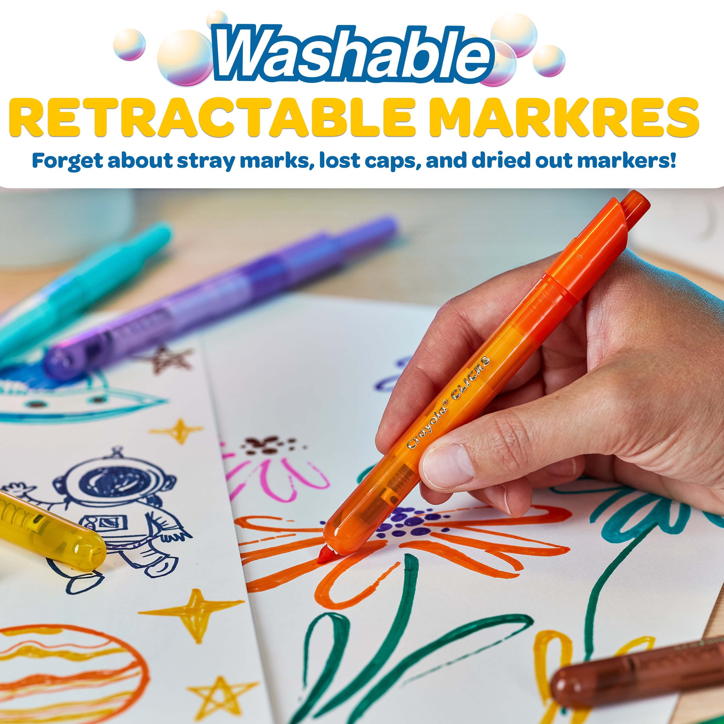 Crayola Washable Window Writers Markers, 10 Count – Crayola Canada