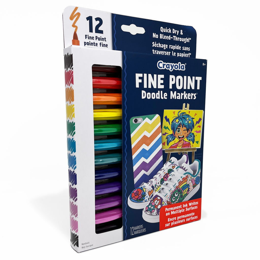 Crayola Colour-Change Doodle Markers, 8 Count – Crayola Canada