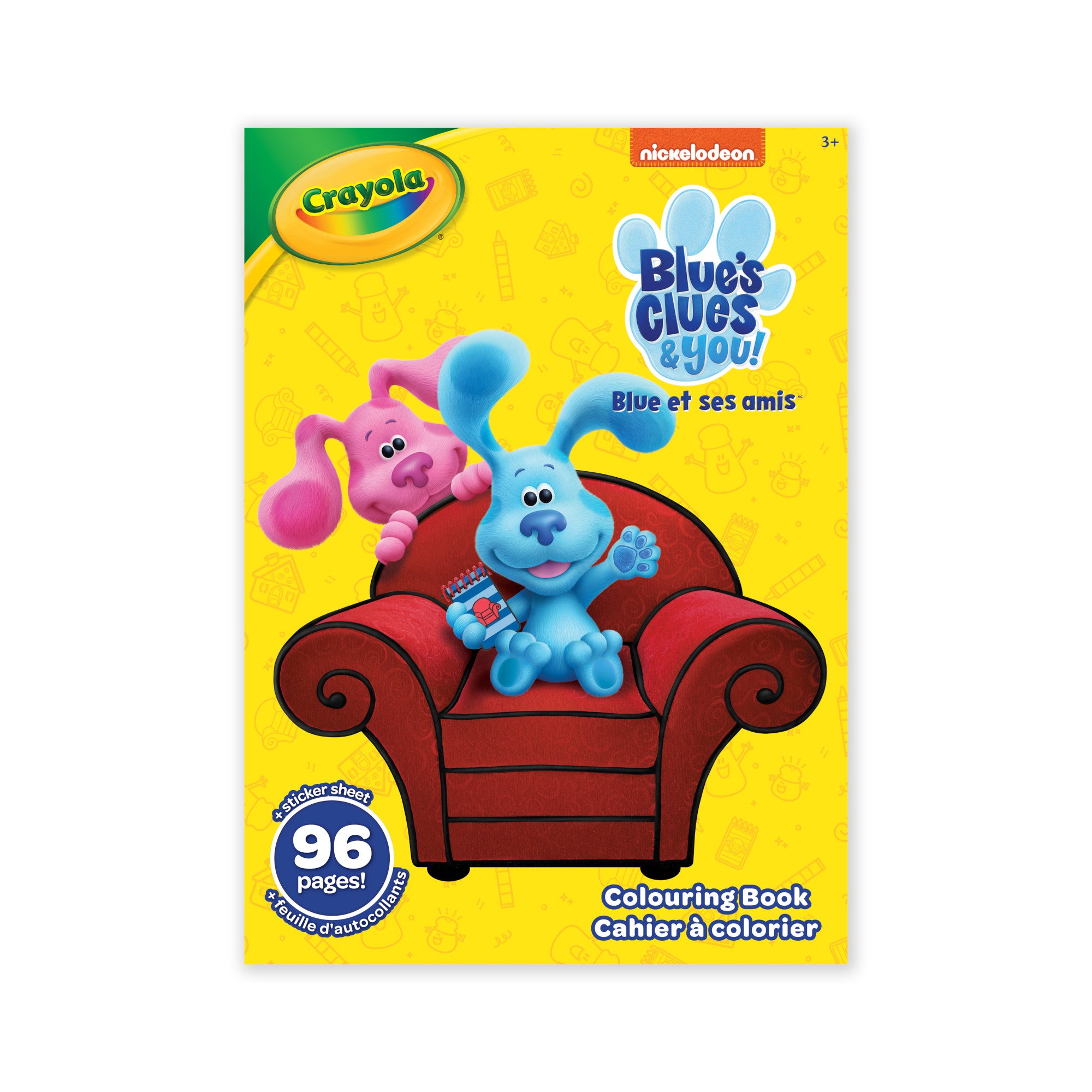 Crayola 96 Page Colouring Book, Blue's Clues & You