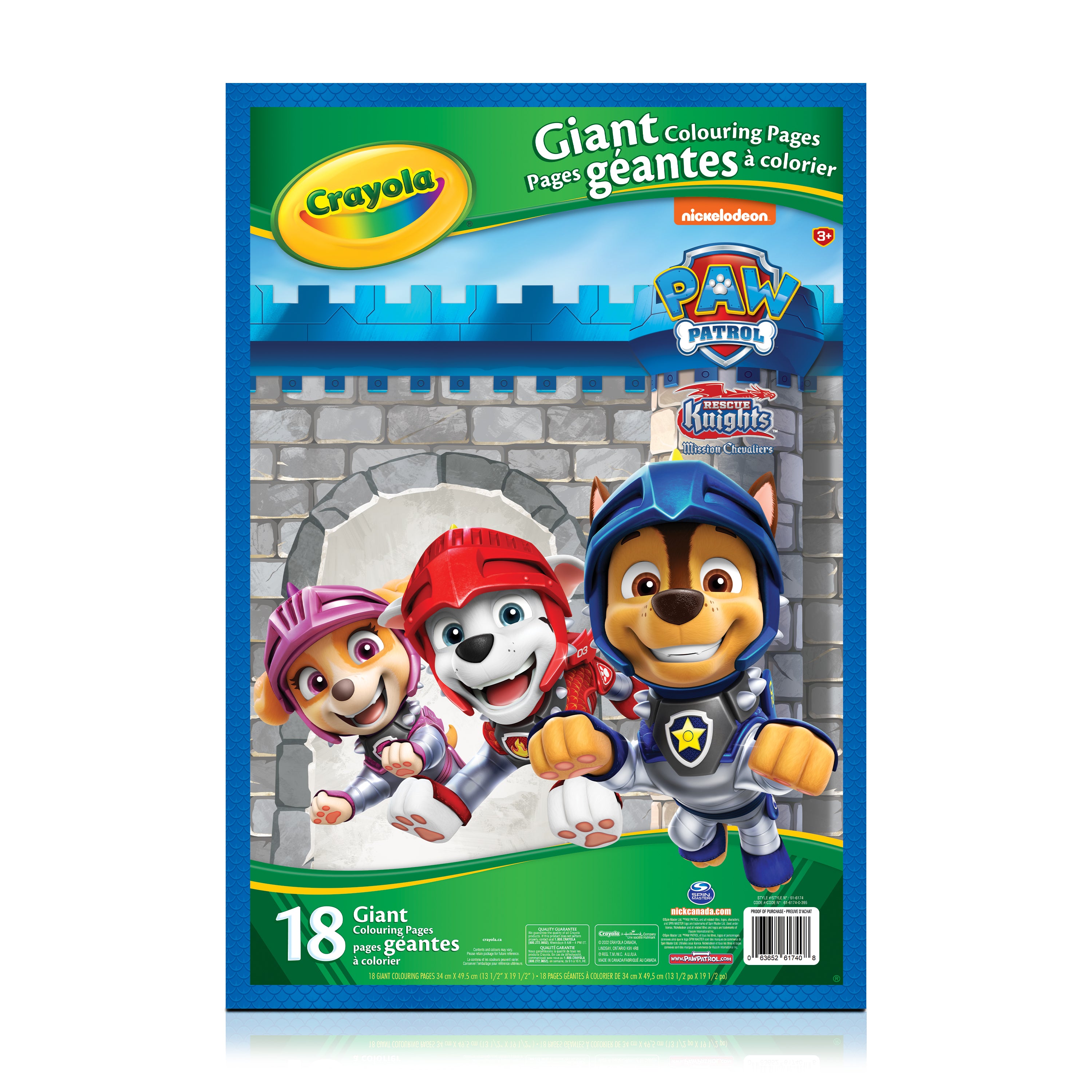 Crayola Giant Colouring Pages, Paw Patrol