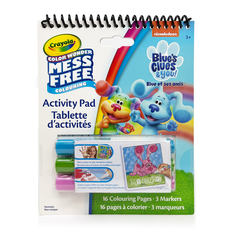 Crayola Color Wonder Mess Free Blues Clues and You Coloring Set