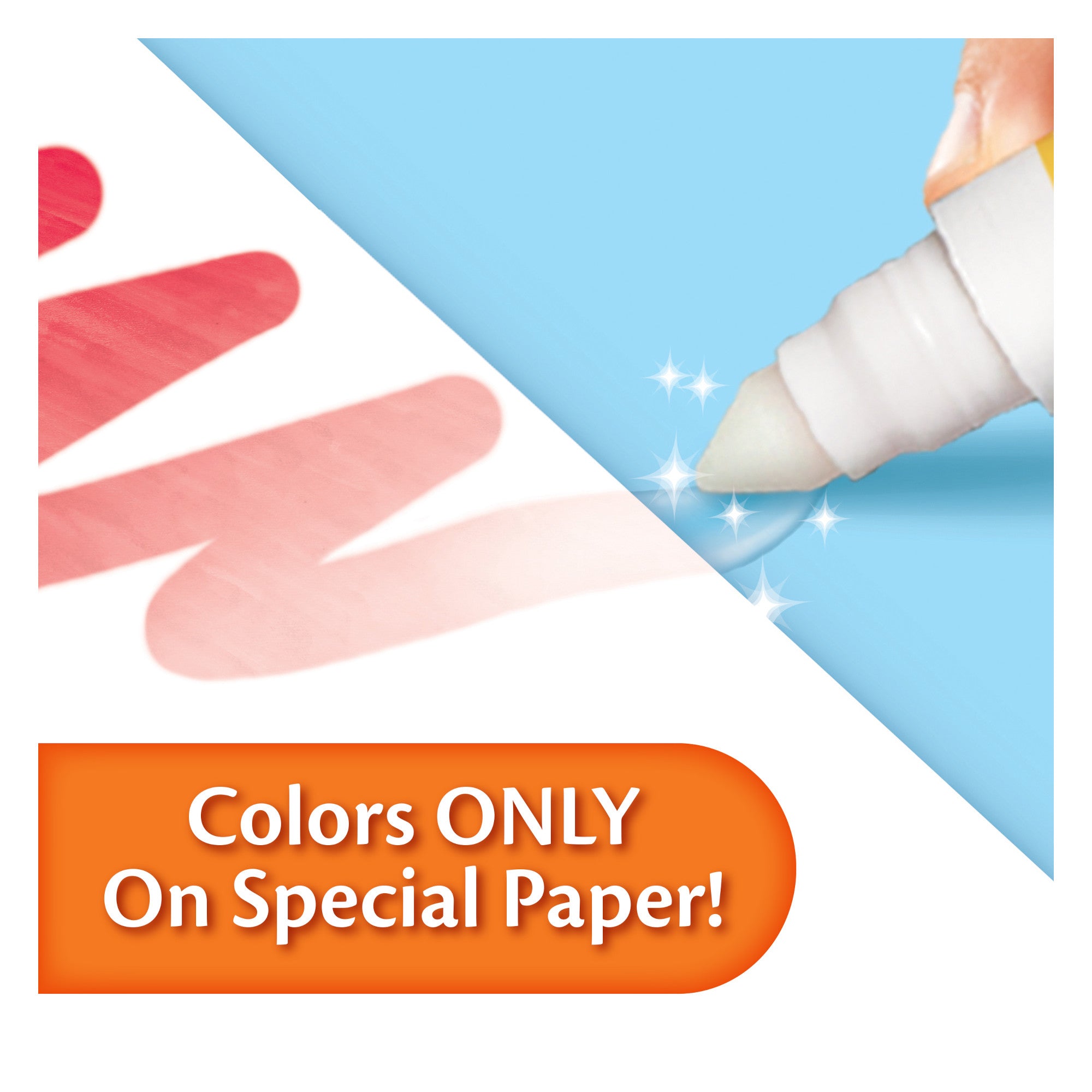 Crayola Color Wonder Mess-Free Glitter Paper & Markers Kit, Disney Princess