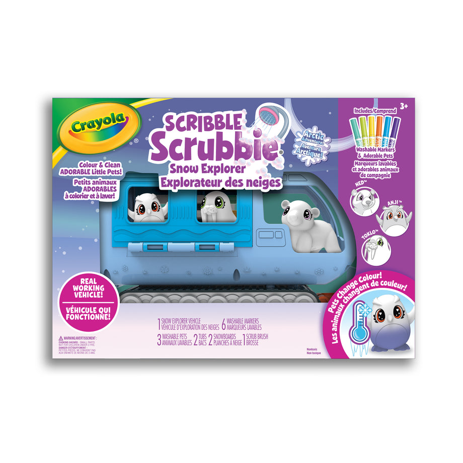 Crayola Scribble Scrubbie Safari Animal Play Set – Crayola Canada