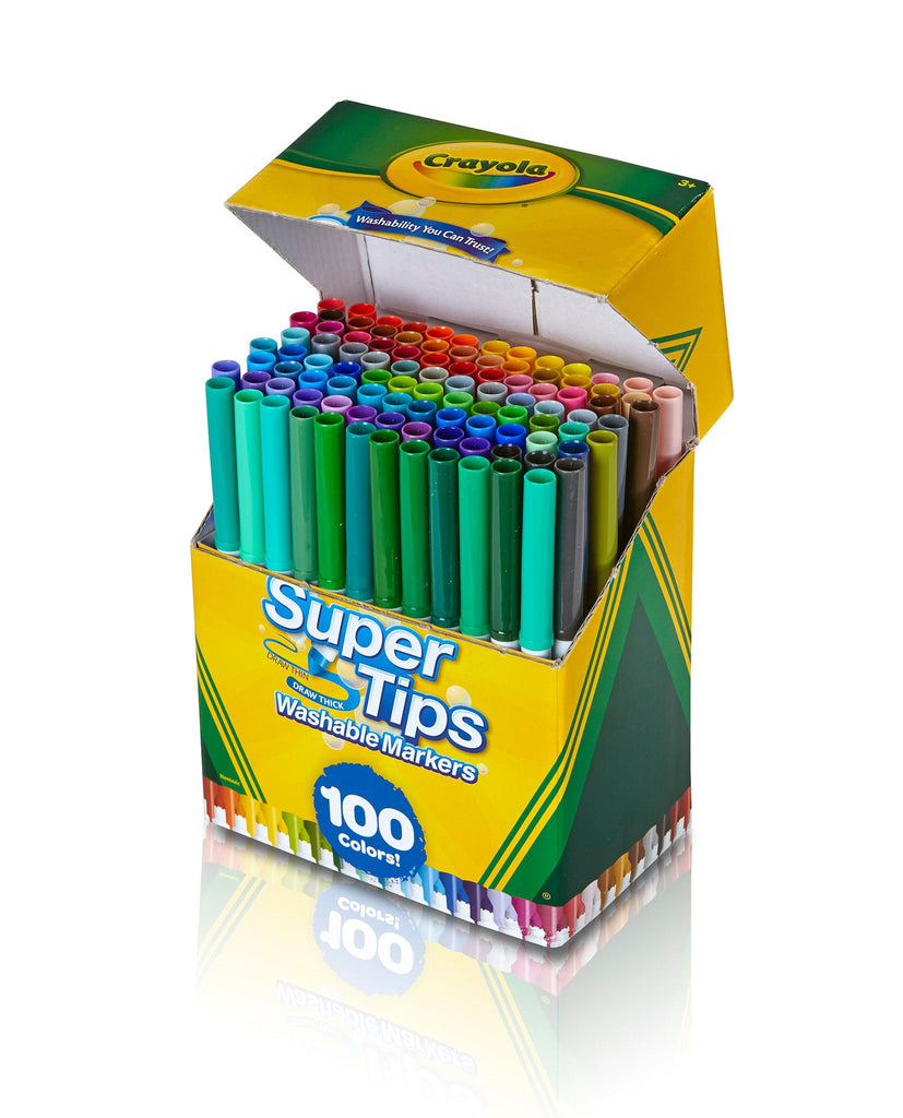 Crayola Washable Fine Super Tip Markers Set of 20 Colors