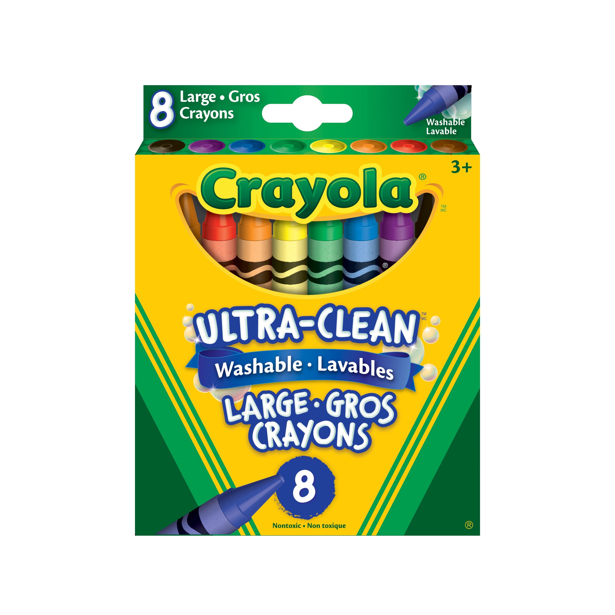 Bulk Ultra-Clean Washable Markers & Large Crayons, 256 Count Classpack, Crayola.com