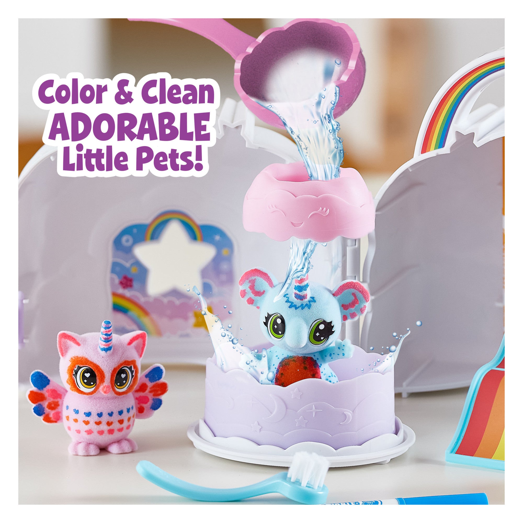 Crayola Scribble Scrubbie Peculiar Pets, Cloud Clubhouse Play Set