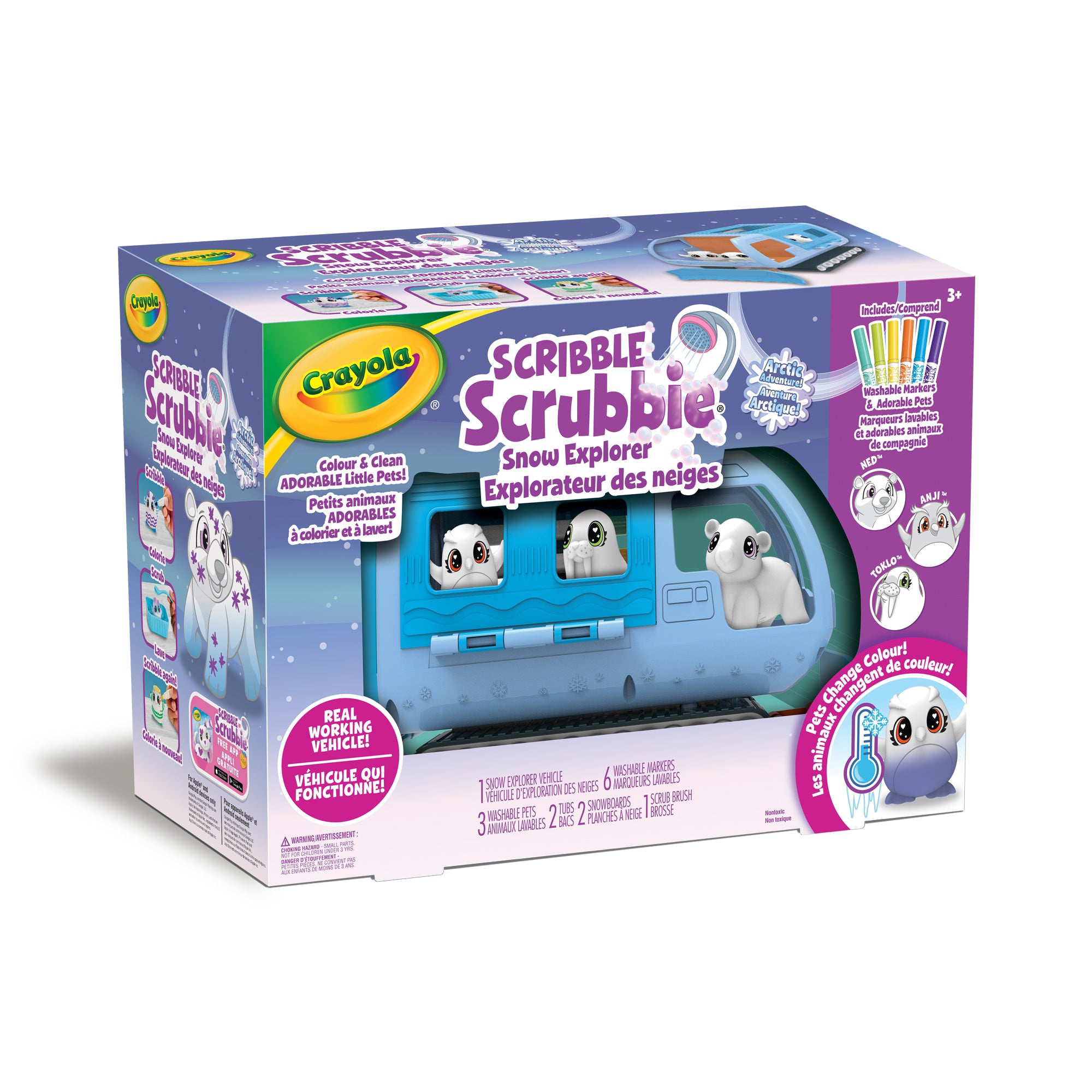 Crayola Scribble Scrubbie Arctic Snow Explorer