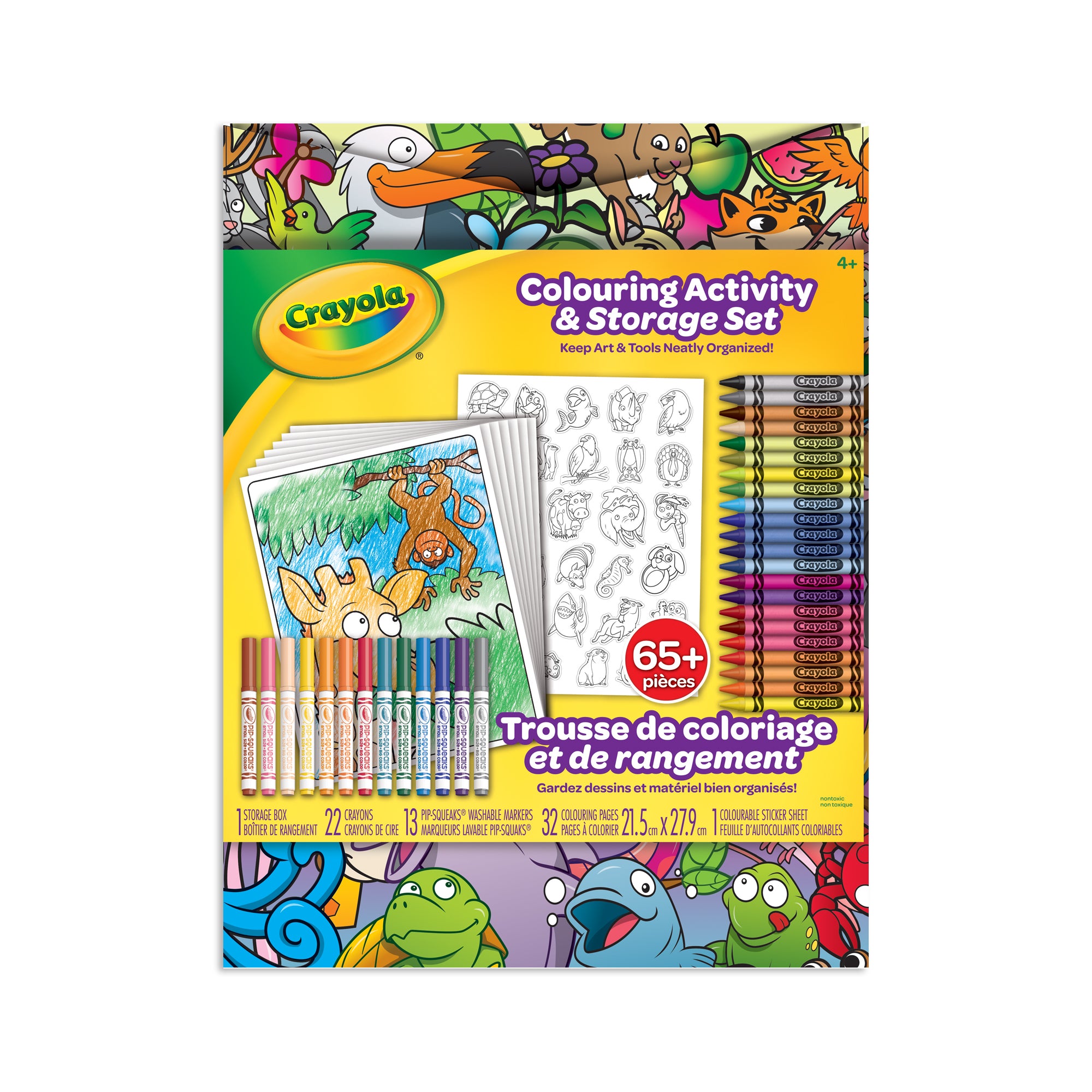 Crayola Colouring Activity & Storage Set