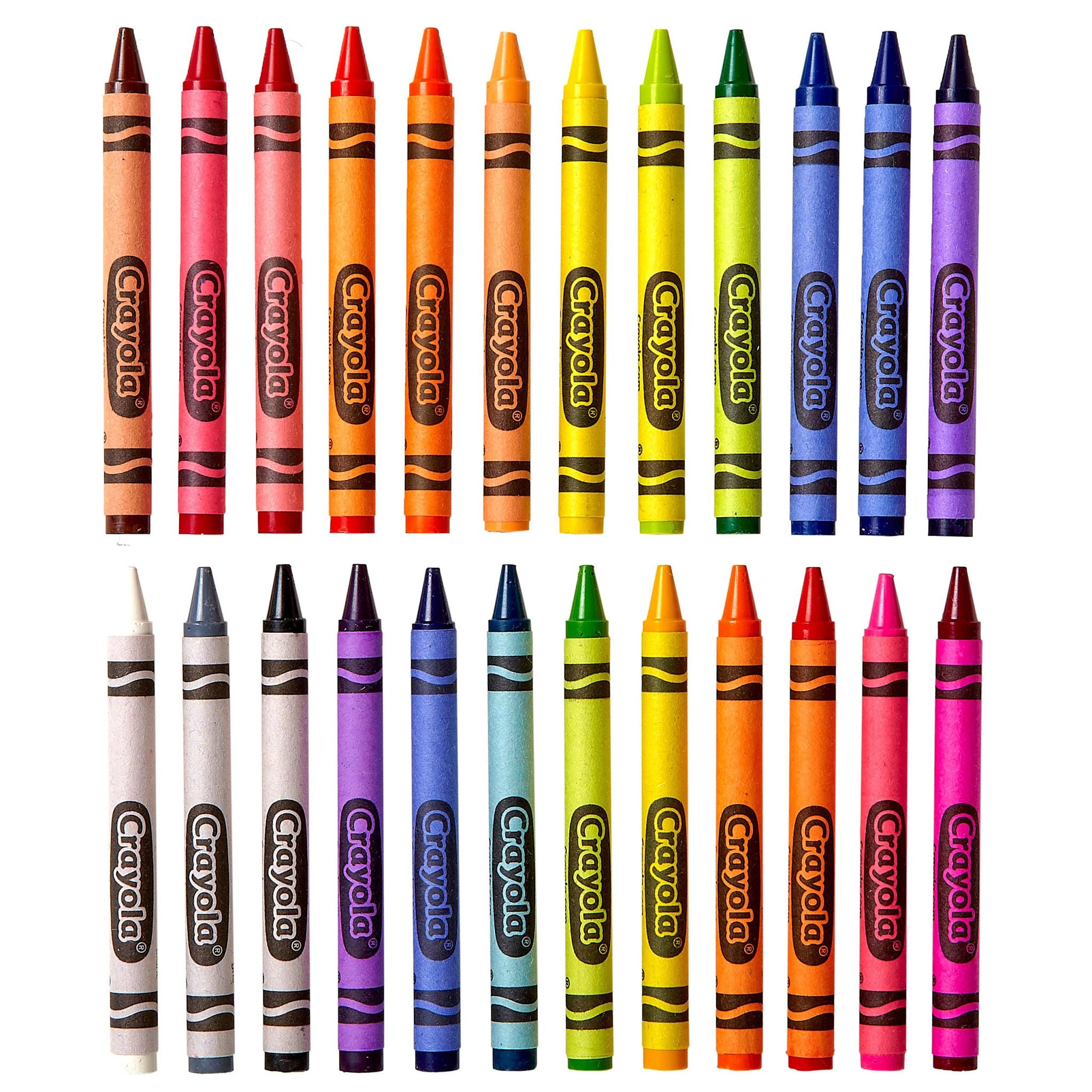 Crayola glitter markers 6 pack – Dilly Dally Kids
