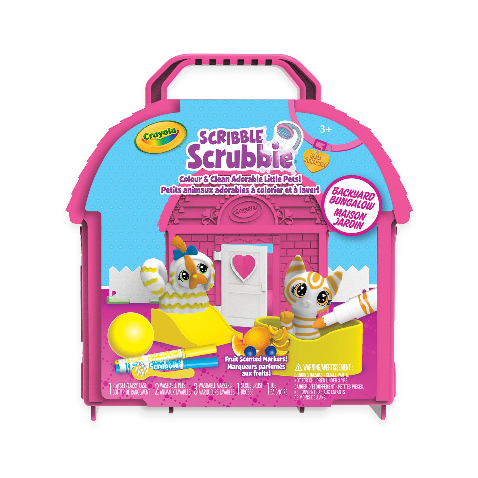 Crayola Scribble Scrubbie Pets, Backyard Play Set