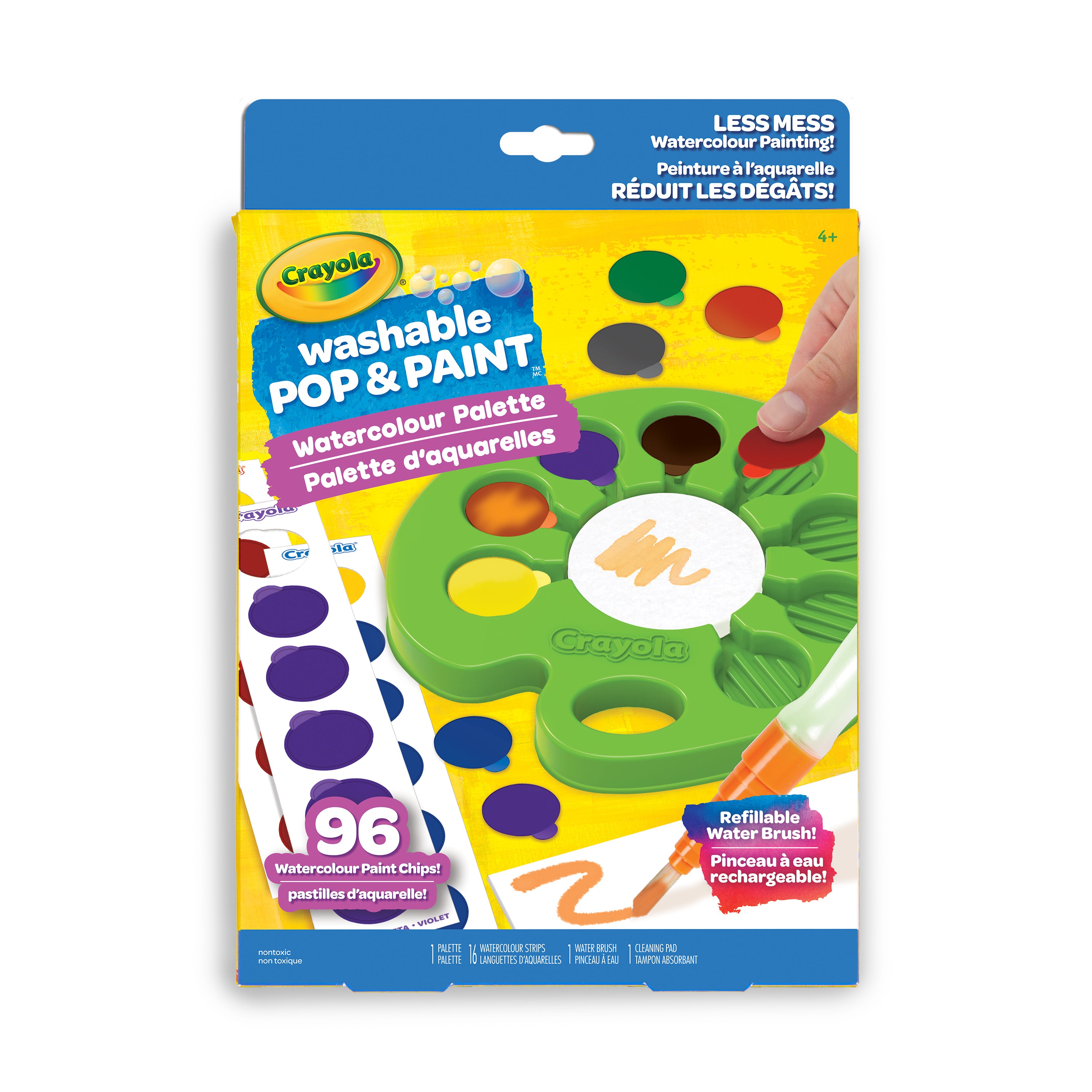 Crayola Washable Kids' Paints - Paint Pot Set of 42