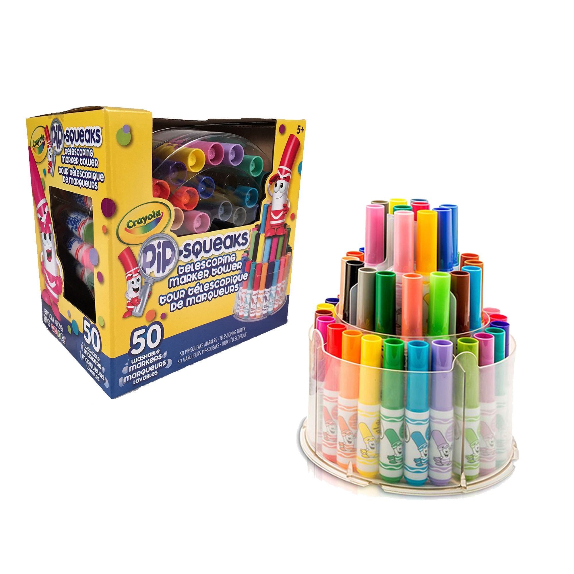 Crayola Pip-Squeaks Telescoping Marker Tower