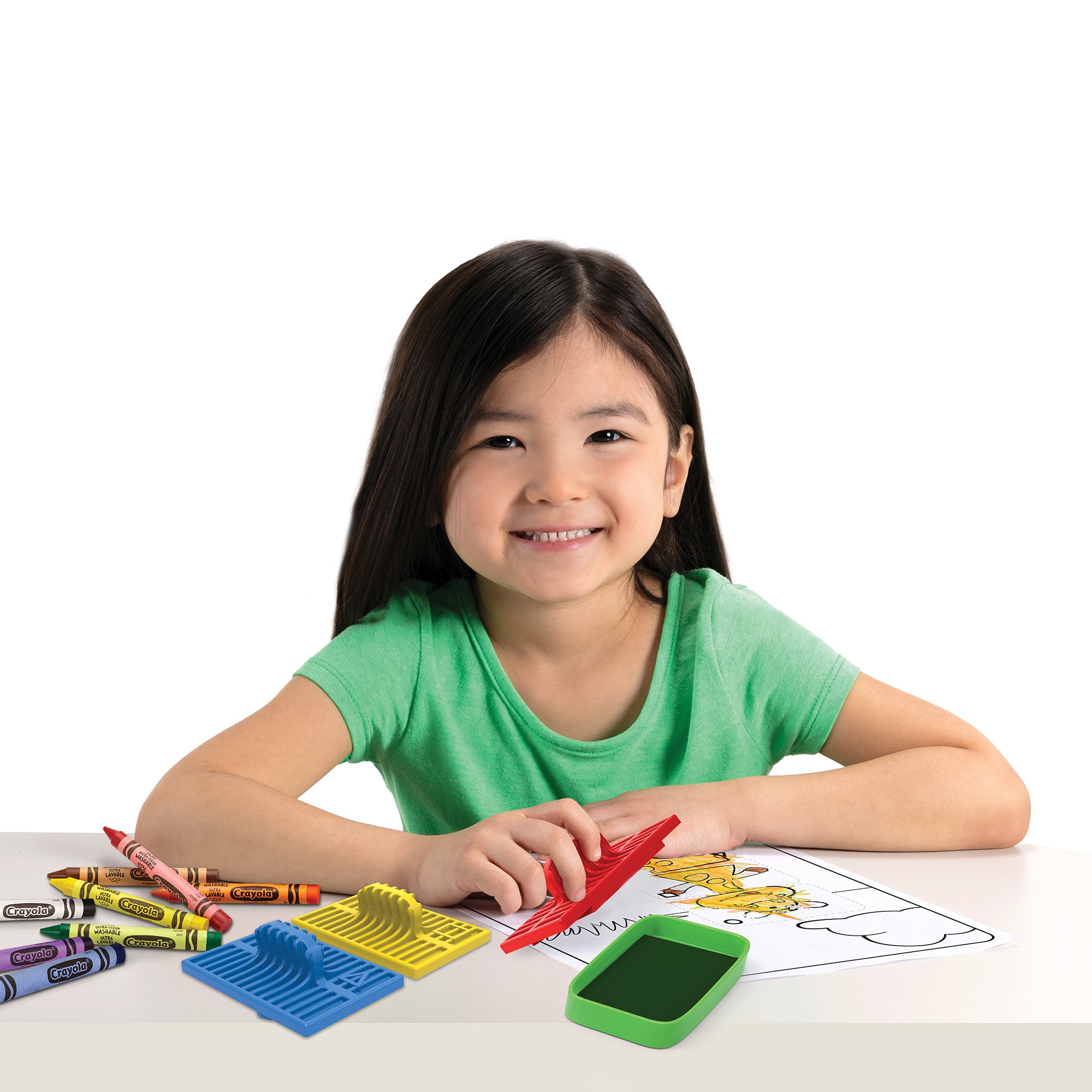 Crayola Puzzle Stamping Kit