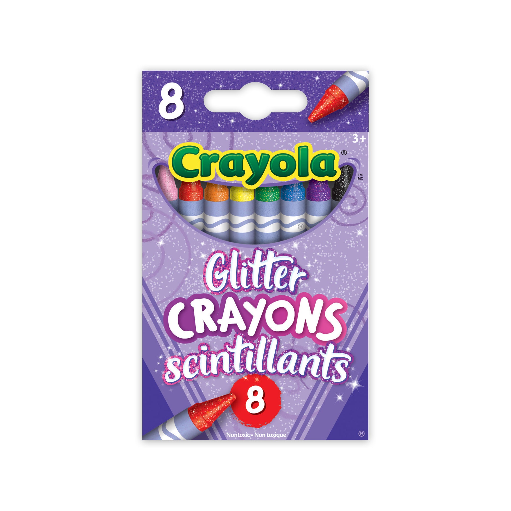 Jumbo Glitter Crayons