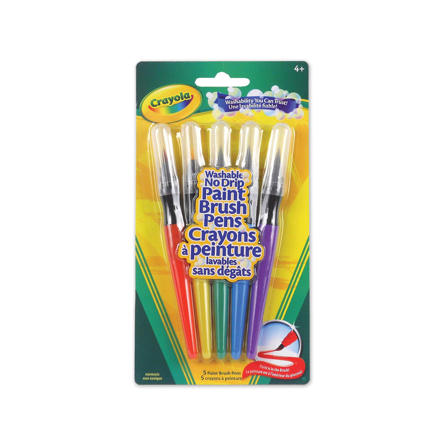 Crayola 4 Assorted Round Paint Brushes – Brighten Up Toys & Games